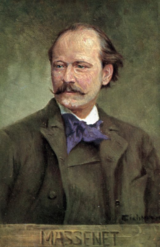 Jules Massenet, compositor francés de Albert after Eichhorn