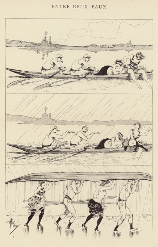 Entre dos aguas de Albert Guillaume