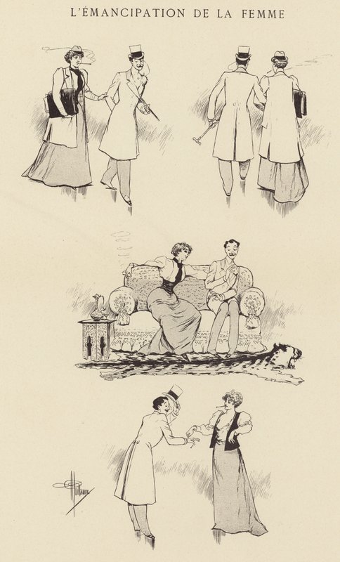 La Emancipación de la Mujer de Albert Guillaume