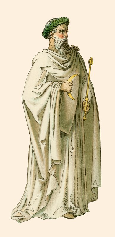 Druida con traje de juez de Albert Kretschmer