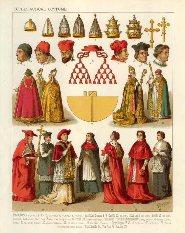 Traje eclesiástico de Albert Kretschmer