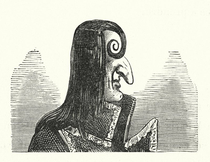 Napoleón Bonaparte (grabado) de Albert Robida
