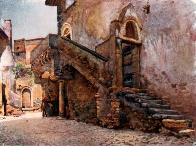 Casa Medieval en Tivoli de Alberto Pisa