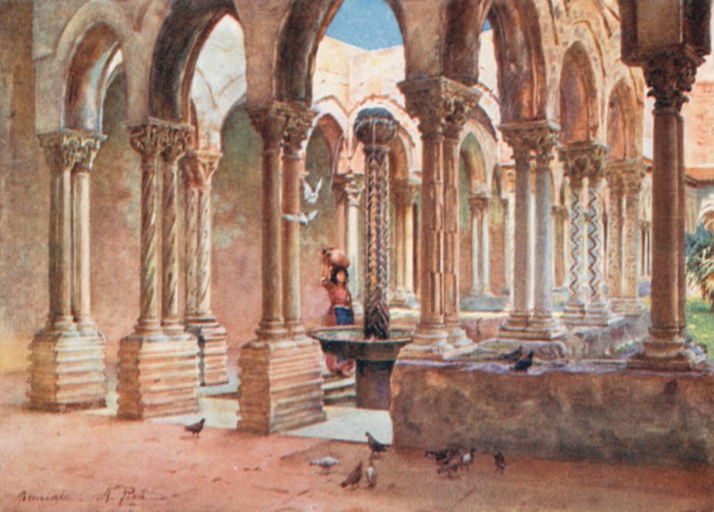 Los Claustros, Monreale de Alberto Pisa