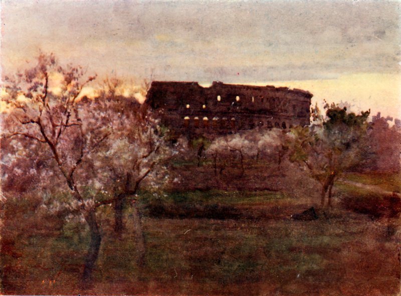 El Coliseo al atardecer de Alberto Pisa