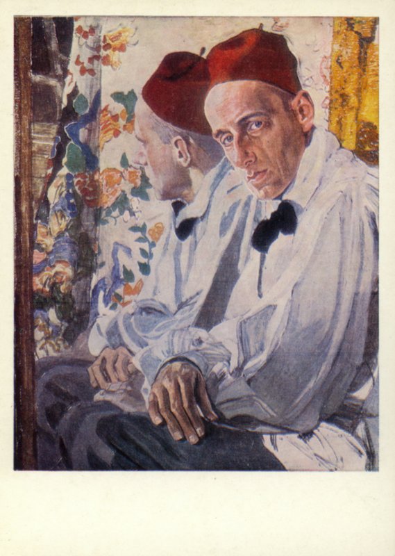 Vsevolod Meyerhold, actor ruso de Aleksandr Jakovlevic Golovin