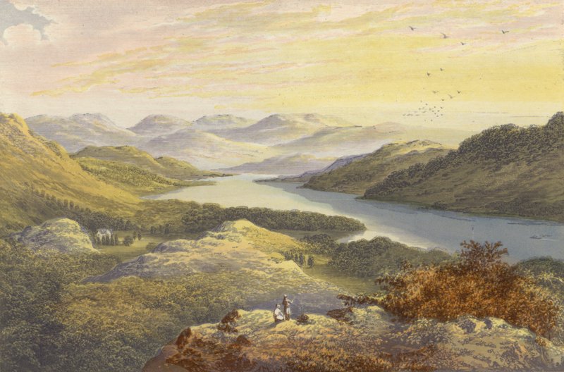 Windermere, mirando hacia el lago de Alexander Francis Lydon