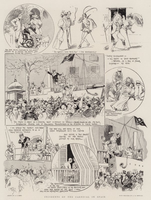 Incidentes del Carnaval en España de Alexander Stuart Boyd