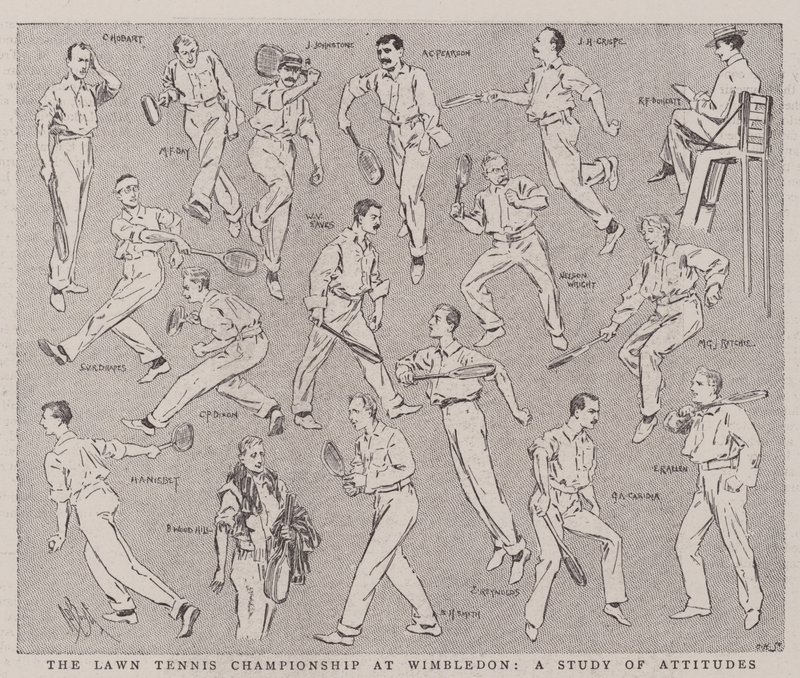 El campeonato de tenis en Wimbledon, un estudio de actitudes de Alexander Stuart Boyd