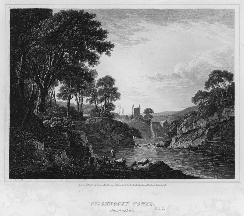 Torre Gillknocky, Dumfrieshire de Alexander (after) Nasmyth
