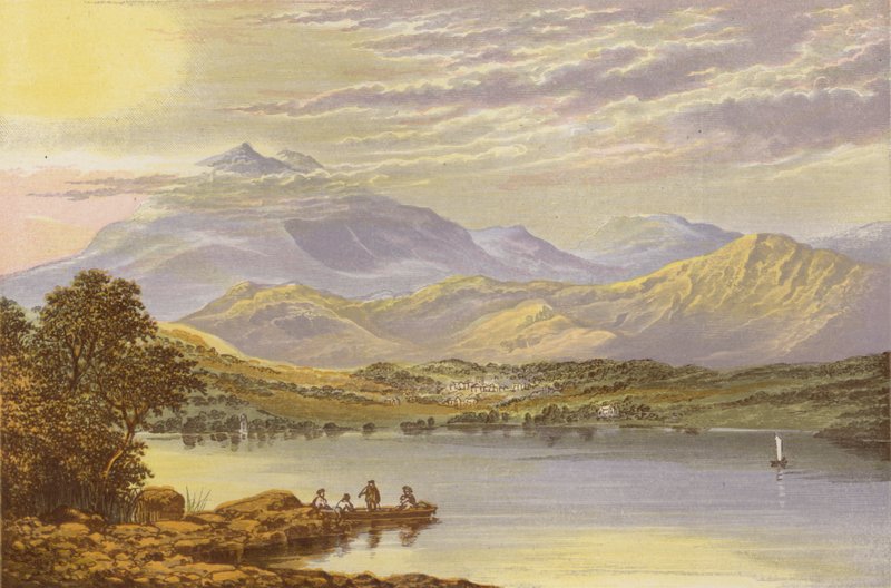 Coniston Lake de Alexander Francis Lydon