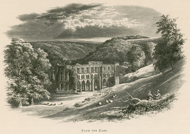 Abadía de Rievaulx, Desde el Este de Alexander Francis Lydon