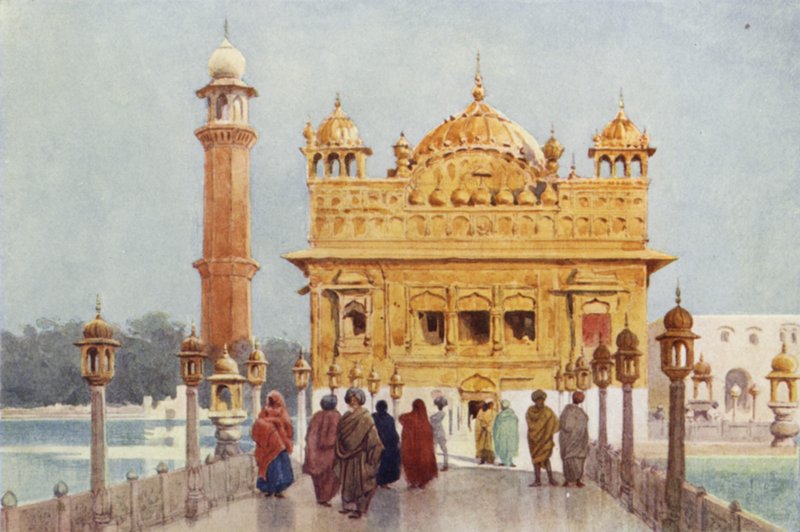 El Templo Dorado, Amritzar de Alexander Henry Hallam Murray