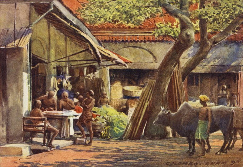 El Mercado, Colombo de Alexander Henry Hallam Murray