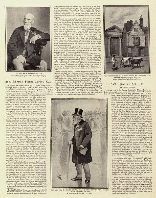 Mr. Thomas Sidney Cooper, RA de Alexander Stuart Boyd
