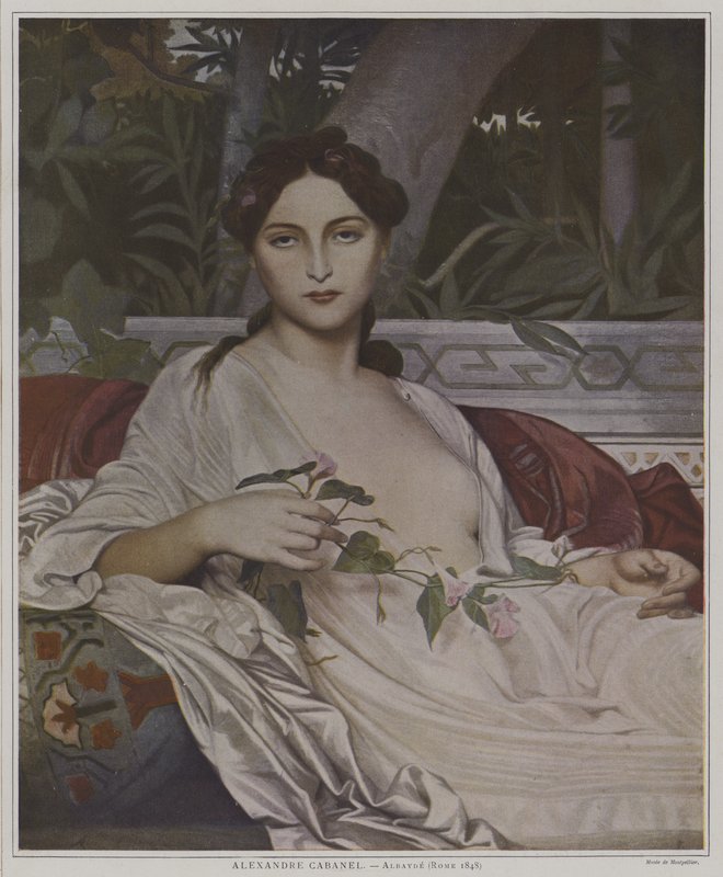 Albayde (Roma 1848) de after Alexandre Cabanel