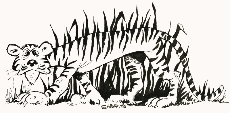 Averigua: ¿Por qué los tigres tienen rayas de Alf Saporito