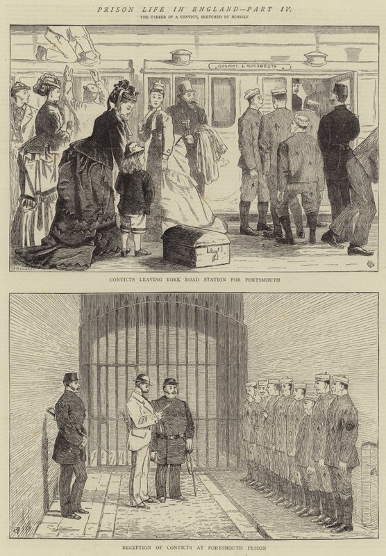 Vida en prisión en Inglaterra, Parte IV de Alfred Chantrey Corbould