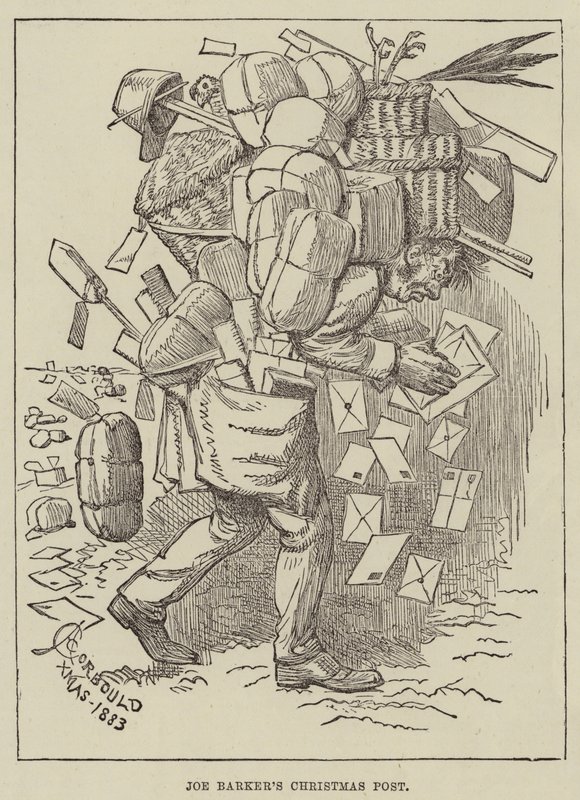 El correo navideño de Joe Barker de Alfred Courbould