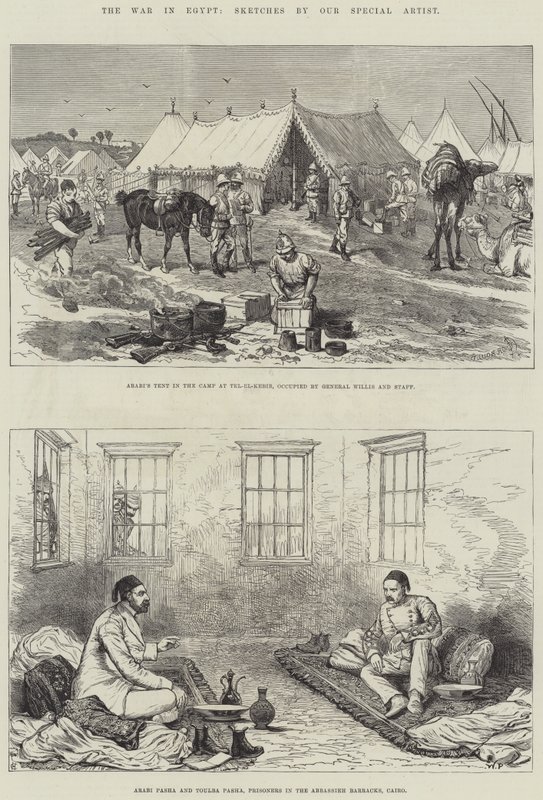 La Guerra en Egipto de Alfred Courbould