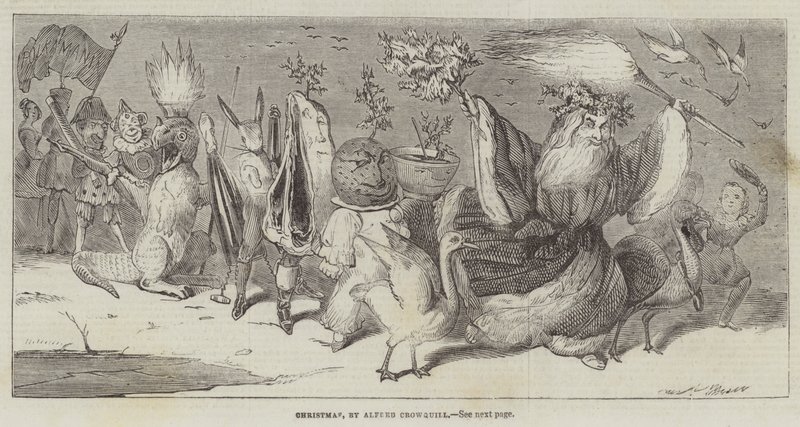 Navidad de Alfred Crowquill