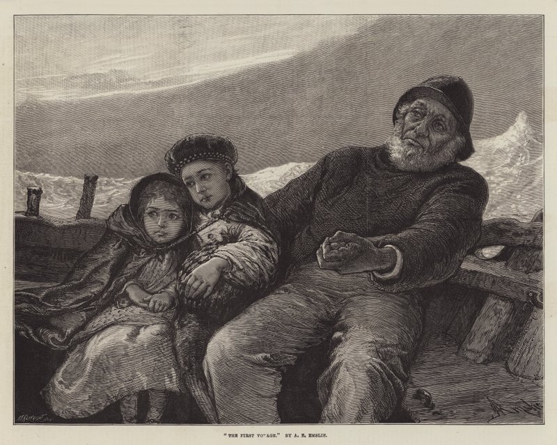 El Primer Viaje de Alfred Edward Emslie