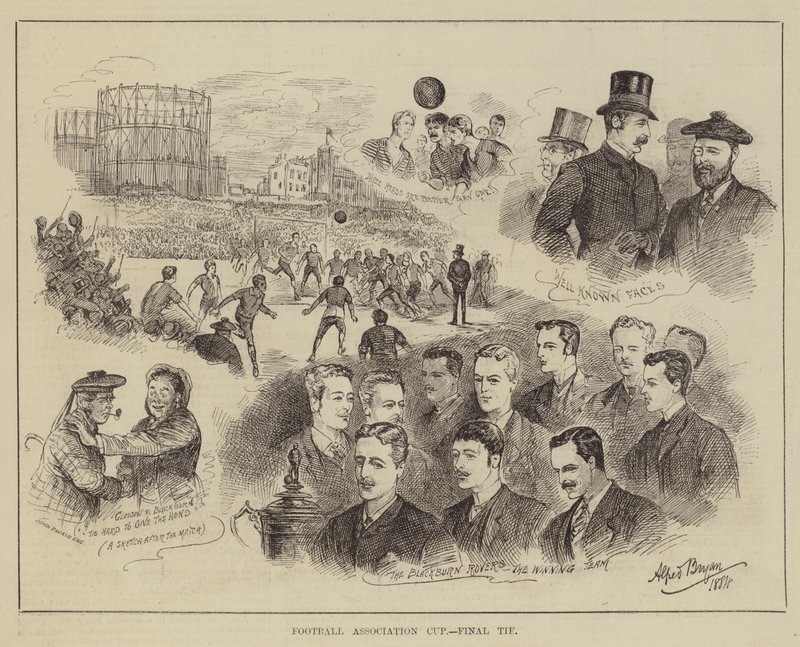 Copa de la Asociación de Fútbol, final de Alfred Gish Bryan