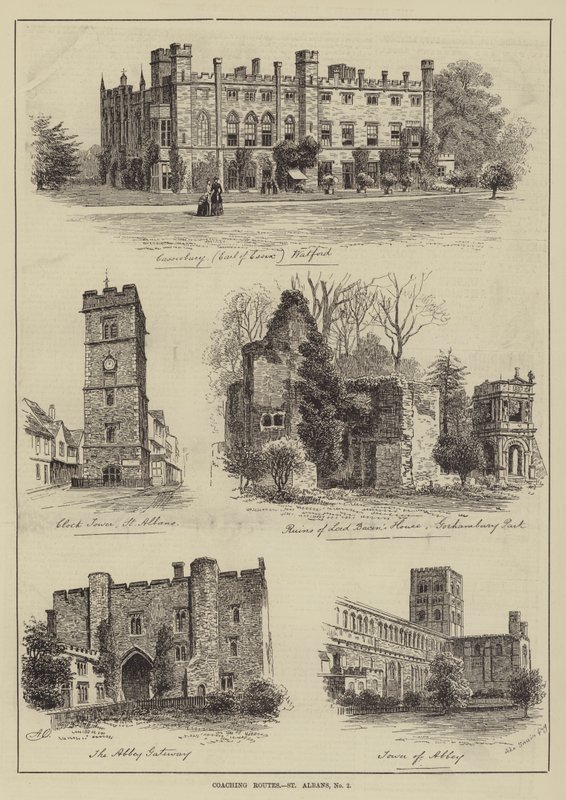 Rutas de carruajes, St Albans de Alfred Robert Quinton