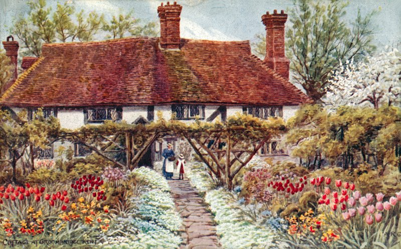 Cabaña en Groombridge, Kent de Alfred Robert Quinton