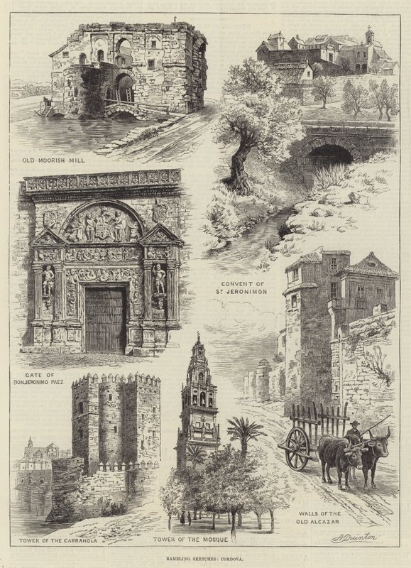 Bocetos ambulantes, Córdoba de Alfred Robert Quinton