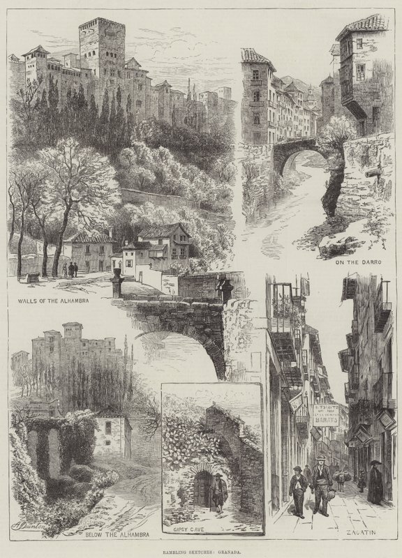 Bocetos ambulantes, Granada de Alfred Robert Quinton