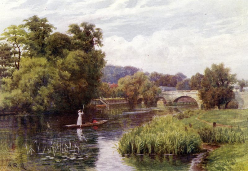Puente de Wallingford de Alfred Robert Quinton