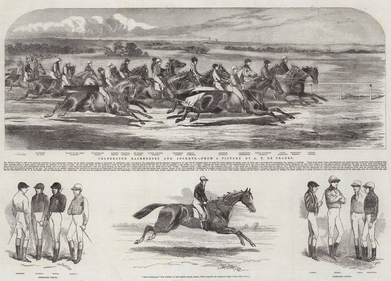 Caballos de Carrera y Jinetes Célebres de Alfred de Prades