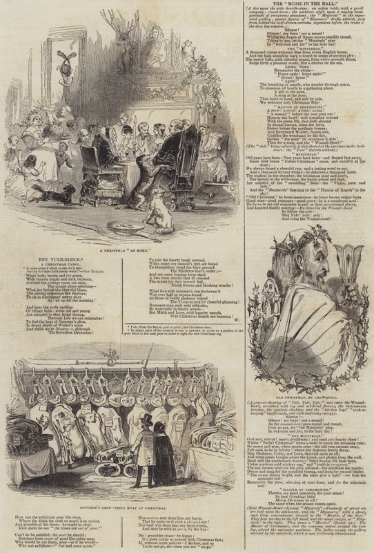 Escenas navideñas de Alfred Crowquill