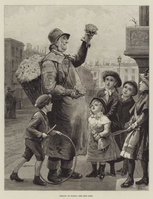 Heraldo de la Primavera de Alfred Edward Emslie