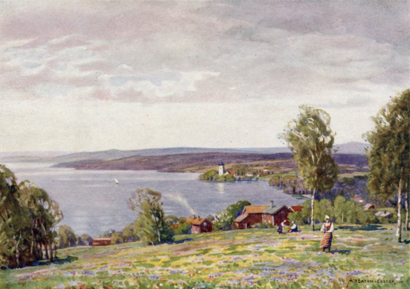 Lago Siljan de Alfred Heaton Cooper