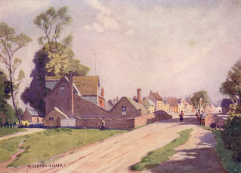 Long Melford, Suffolk de Alfred Heaton Cooper