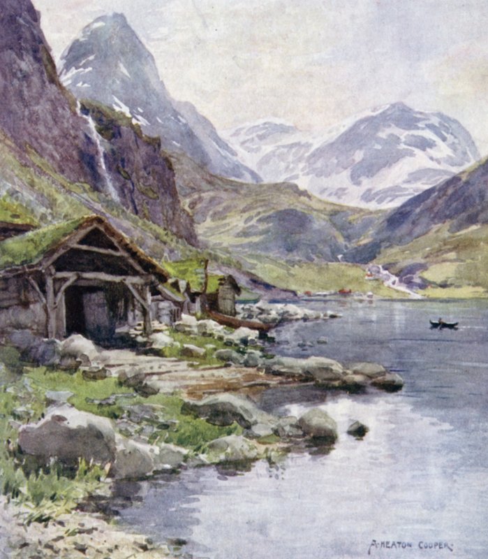Meraak, Geiranger Fjord de Alfred Heaton Cooper