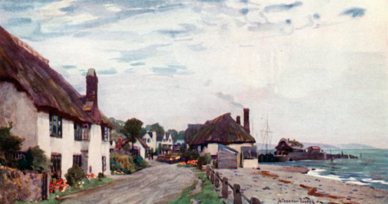 Porlock Weir de Alfred Heaton Cooper