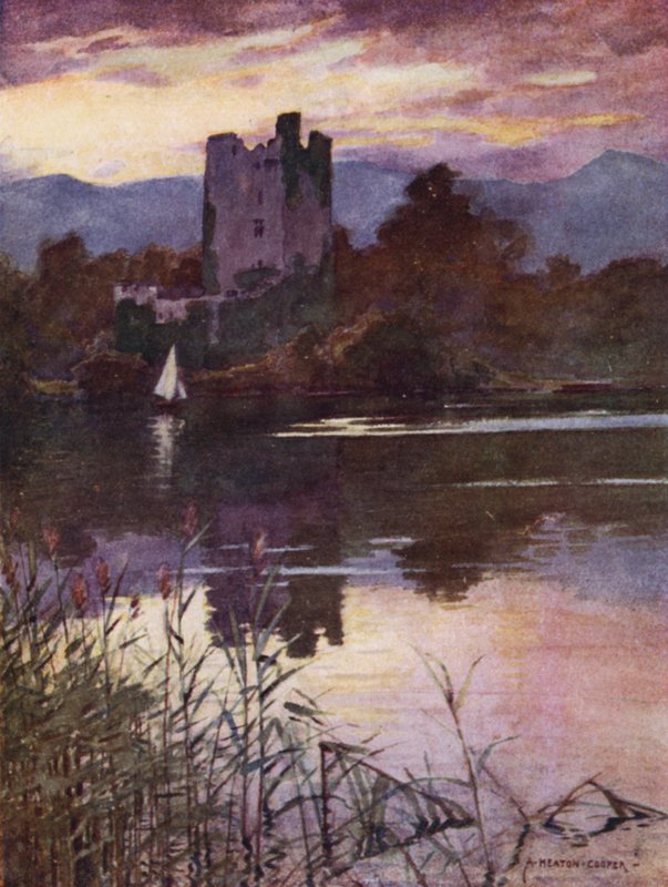 Castillo de Ross, Killarney de Alfred Heaton Cooper