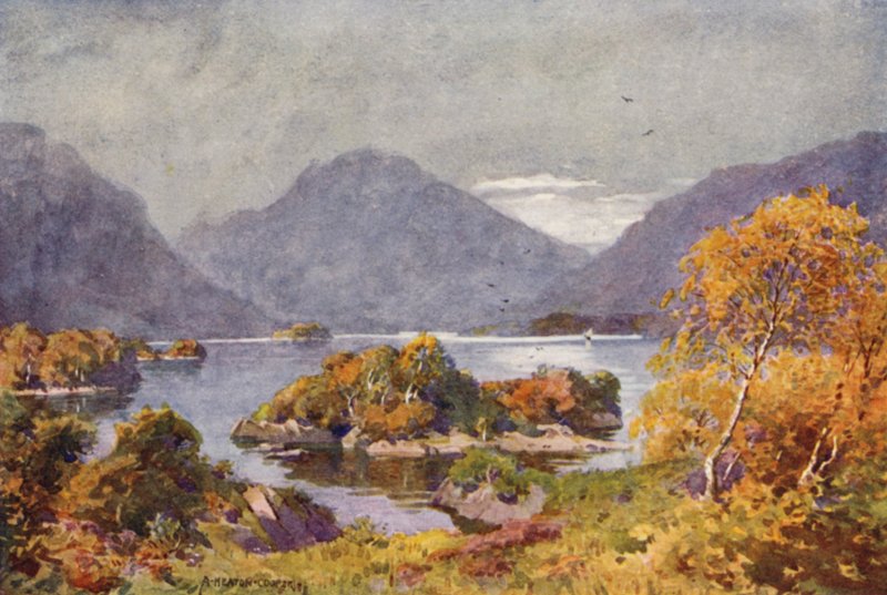 El Lago Superior, Killarney de Alfred Heaton Cooper
