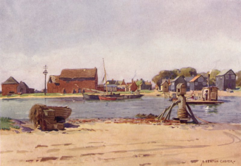 Ferry de Walberswick, Suffolk de Alfred Heaton Cooper