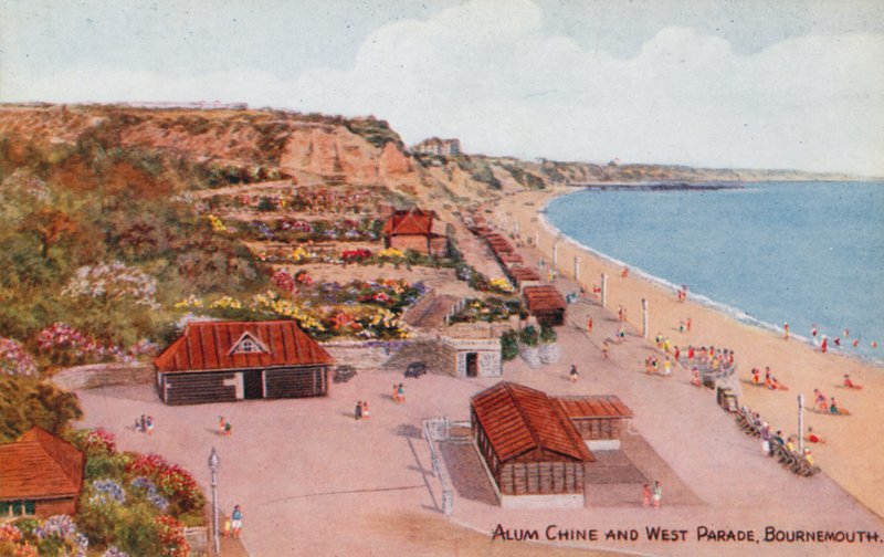 Alum Chine y West Parade, Bournemouth de Alfred Robert Quinton