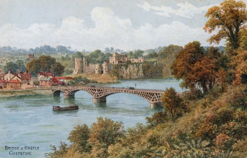 Puente y castillo, Chepstow de Alfred Robert Quinton