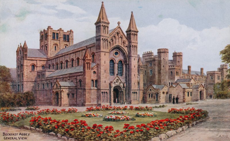 Abadía de Buckfast, vista general de Alfred Robert Quinton