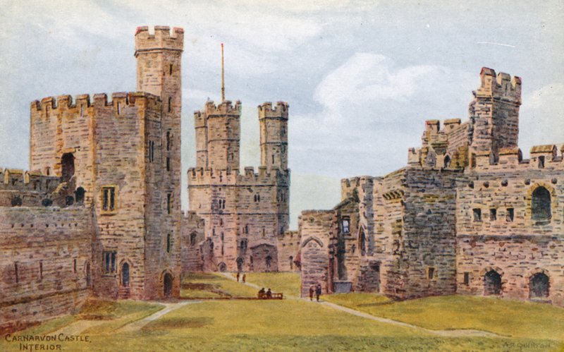 Castillo de Carnarvon, Interior de Alfred Robert Quinton