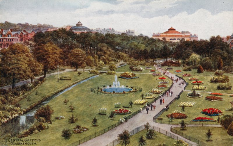 Jardines Centrales, Bournemouth de Alfred Robert Quinton