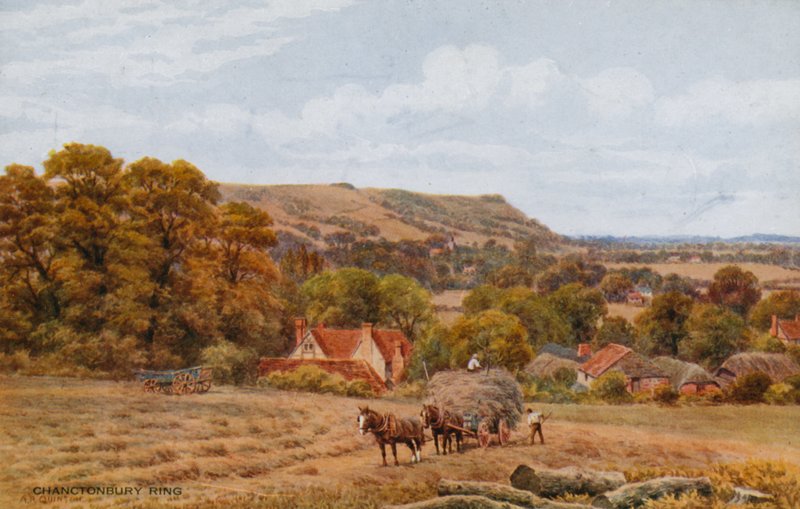 Chanctonbury Ring cerca de Worthing de Alfred Robert Quinton