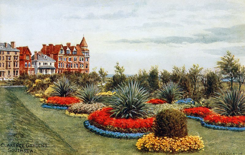 Jardines Clarence, Southsea de Alfred Robert Quinton