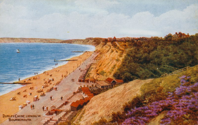 Durley Chine, mirando al oeste, Bournemouth de Alfred Robert Quinton